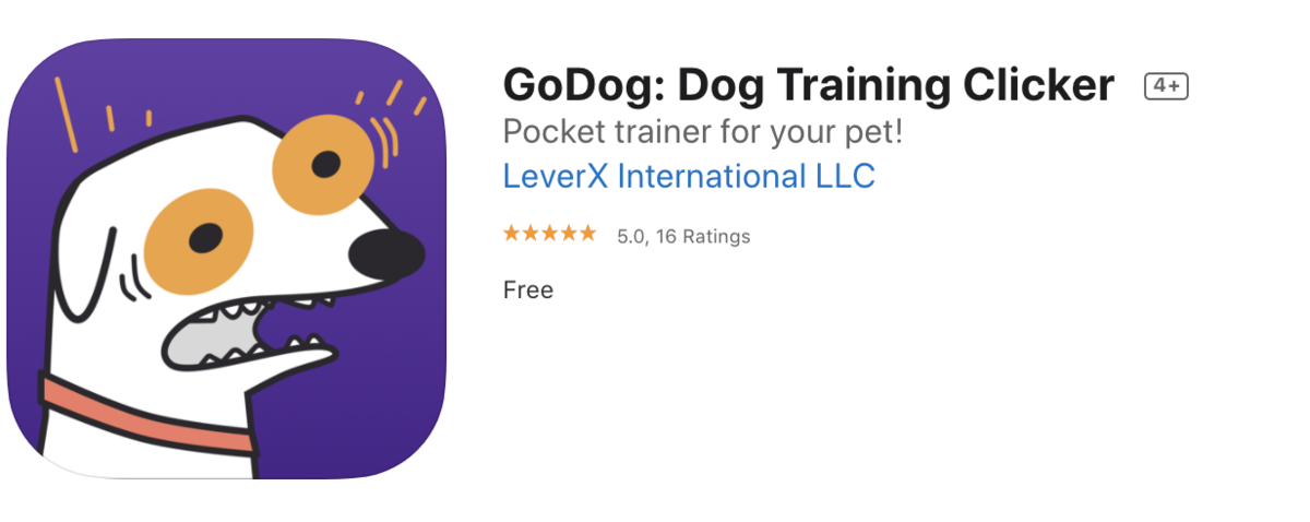 Стильная иконка GoDog  для iOS 