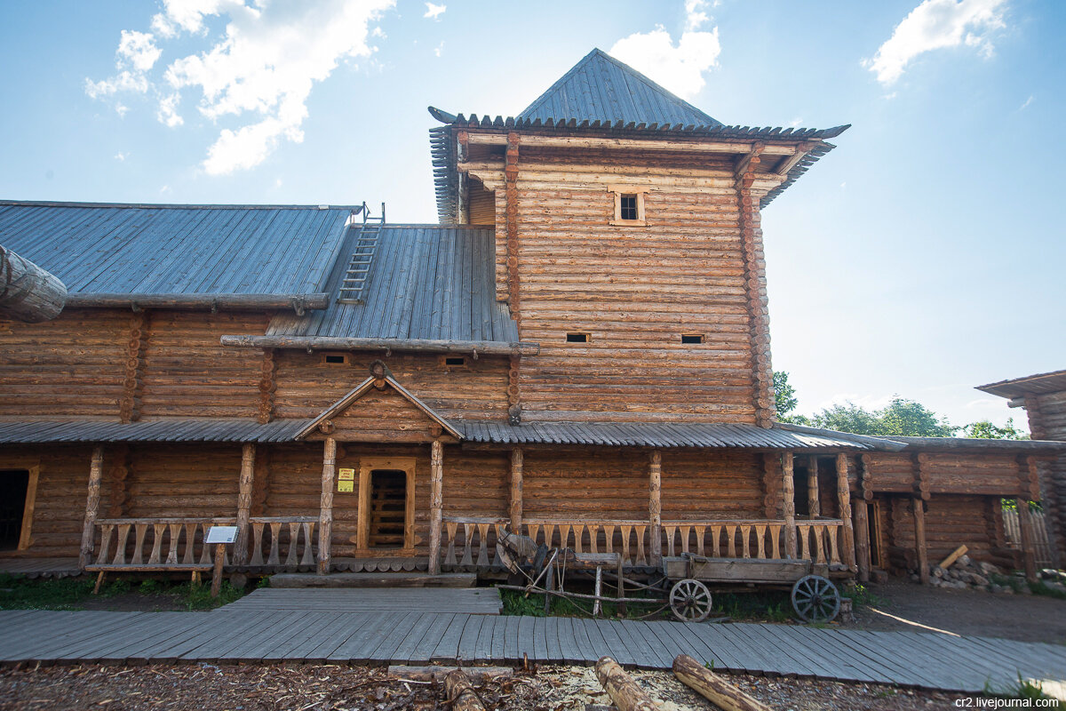 Усадьба средневекового рушанина. Старая Русса, Новгородская область 