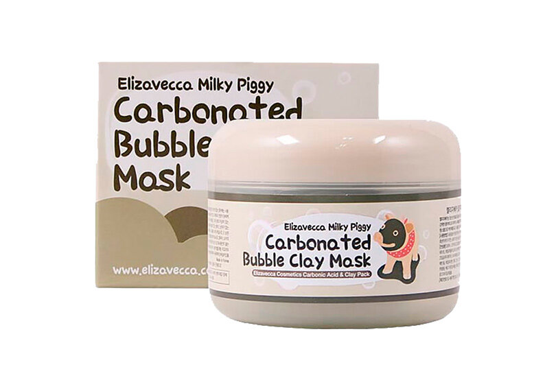 Маска для лица Elizavecca Milky Piggy Carbonated Bubble Clay Mask