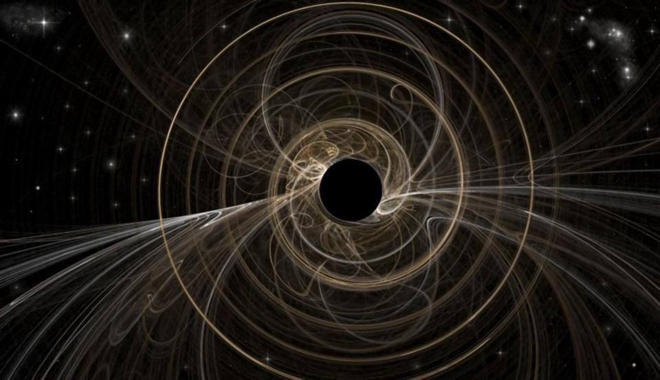 Иллюстрация излучения Хокинга / © Communicate Science 
