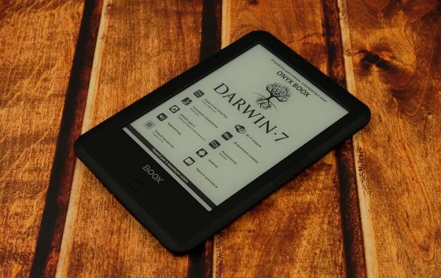 ONYX Book Darwin-7. Фото из обзора модели на сайте https://i2hard.ru/publications/24889/ Скопируйте адрес в поисковую строку и получите много технической информации