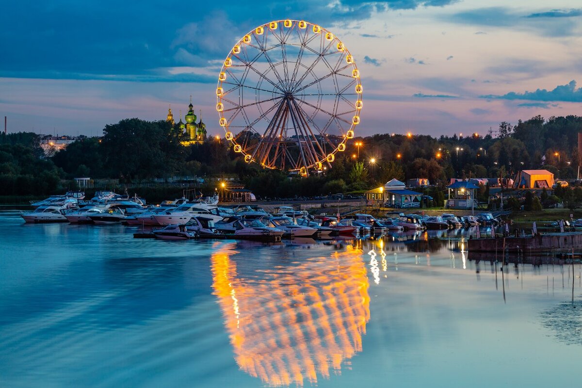 Колесо обозрения ярославль фото