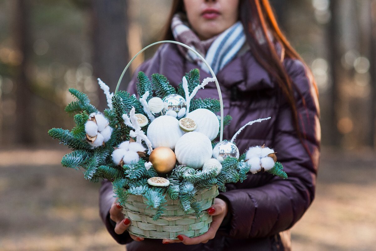 наша новогодняя композиция