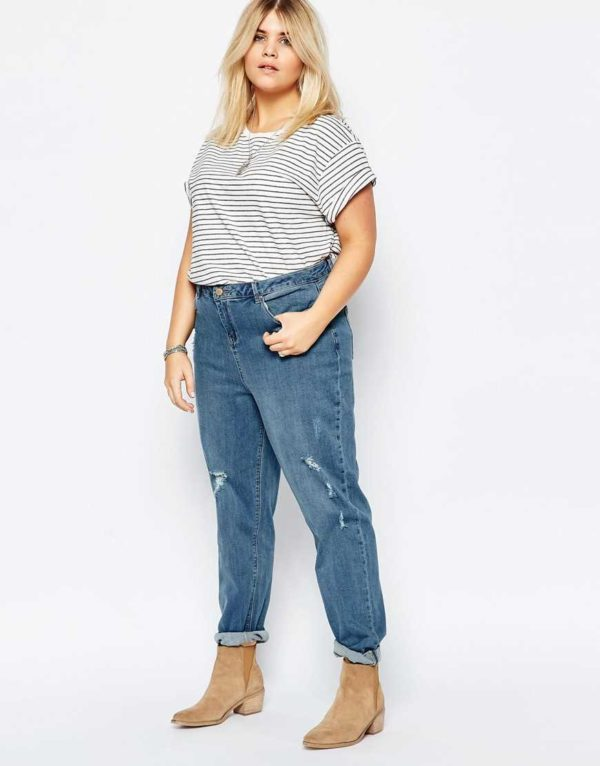 5 моделей джинсов, которые сядут идеально на полной женщине 50+