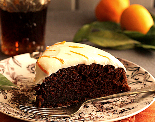 Если хочется чего-то новенького: Шоколадный торт на газировке с апельсинами