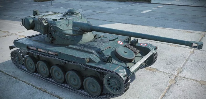 Французский танк AMX 13 90 — один из лучших легких танков в игре. Обладает прекрасной скоростью (62 км/ч), имеет орудие с барабаном на 6 снарядов. Подойдет для опытных игроков. Многие игроки отмечают, что это лучший танк 8 уровня в World of Tanks!
