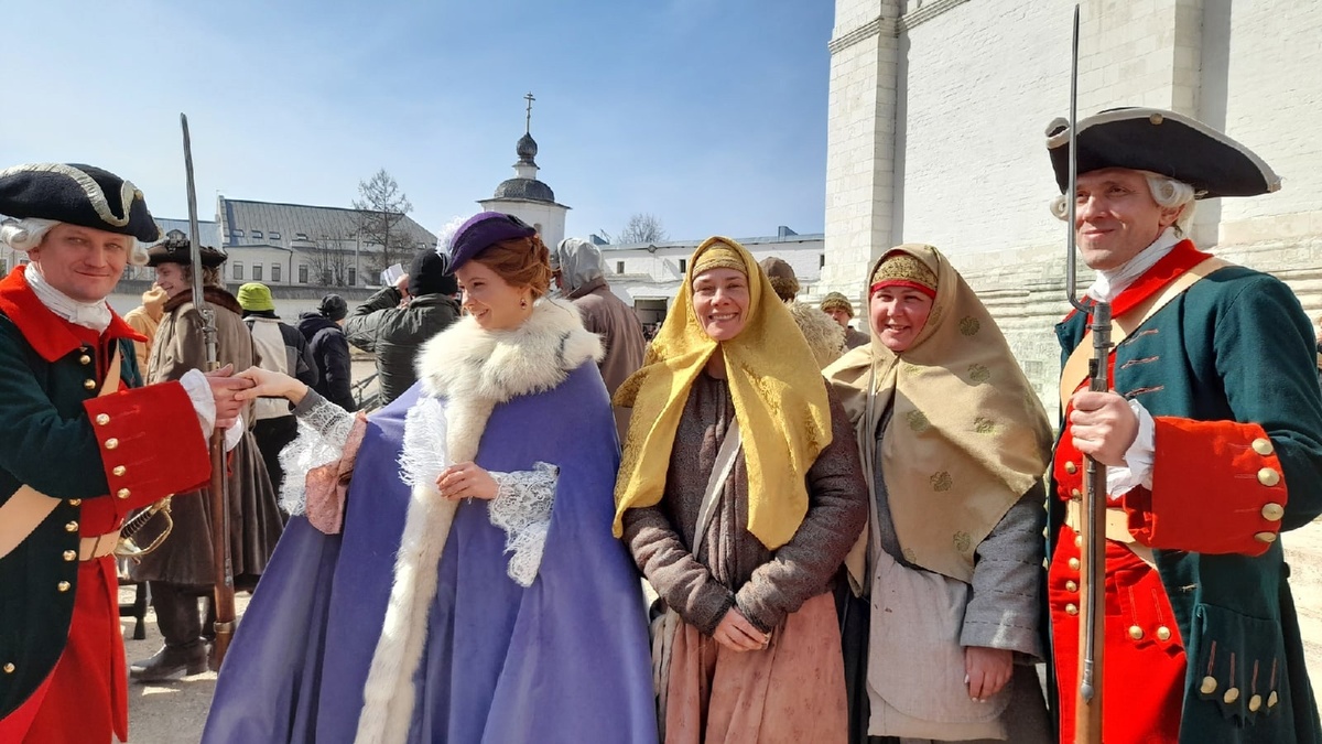 Кадр со съёмок, сделанный моей подругой