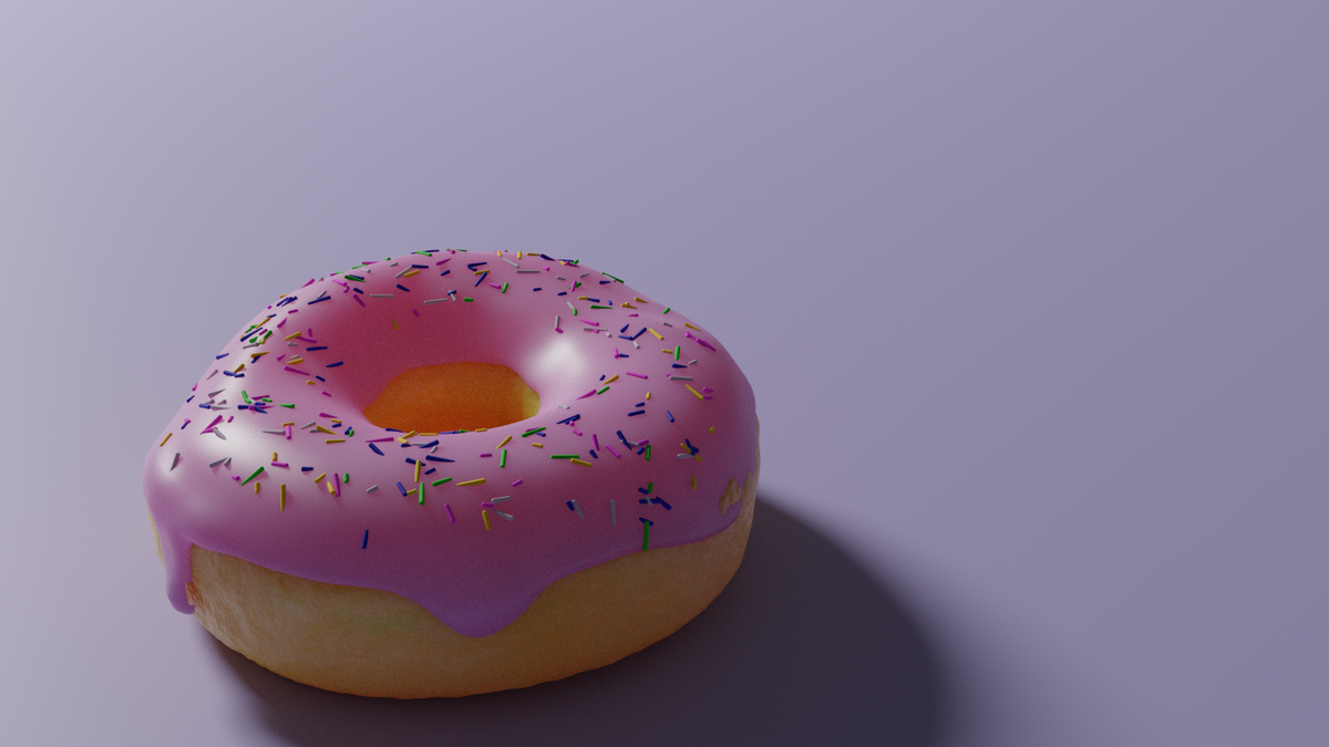 Классический пончик