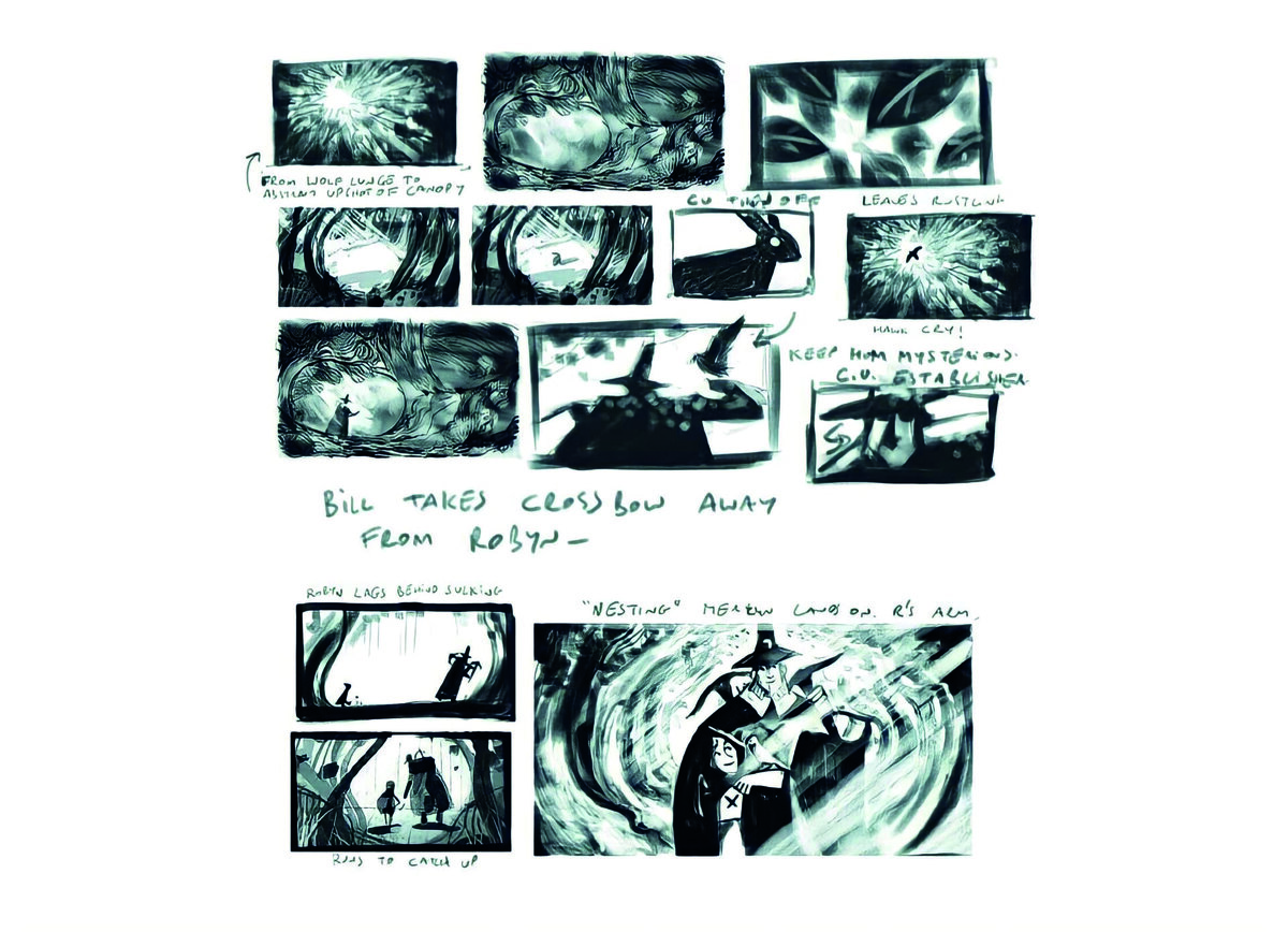 Концепт и раскадровки