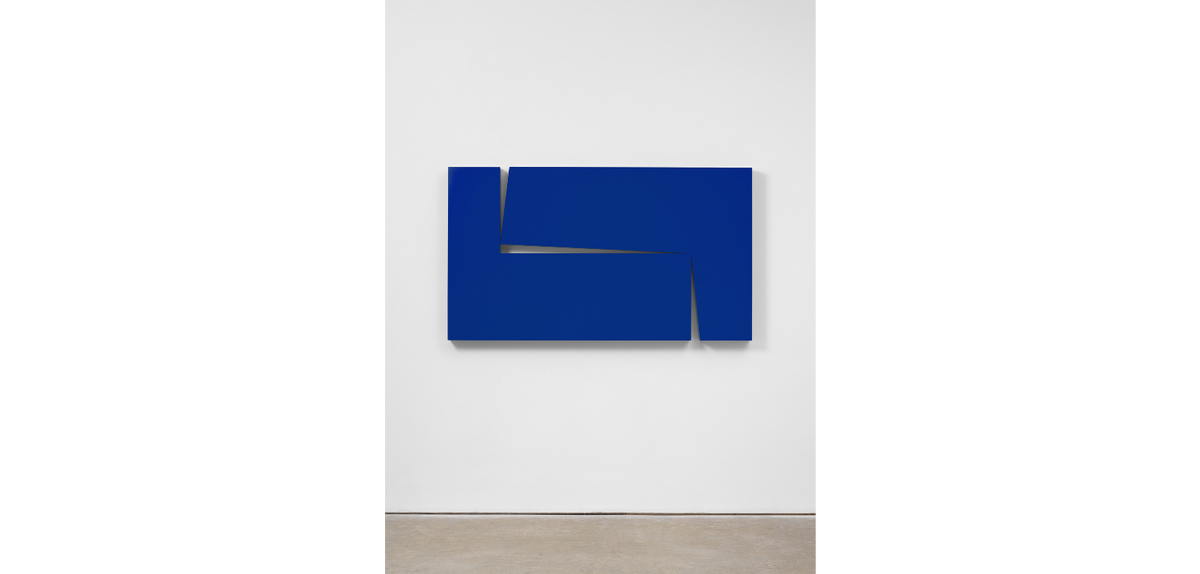 Синий 1966г. 101.6 × 178.1 × 8.3 cm
