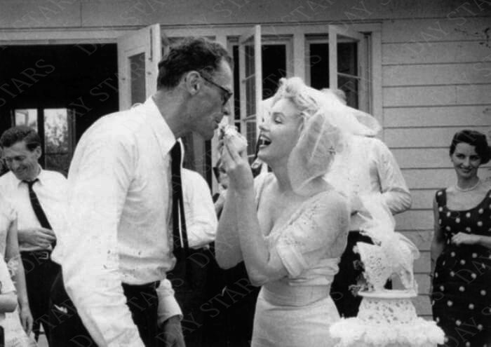 Свадьба Артура Миллера и Мерлин Монро