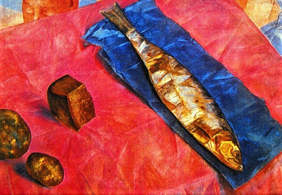 Петров водкин картины селедка