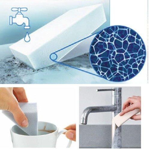 100x70x30 мм волшебная губка, ластик, белая меламиновая губка, Чистящая губка для кухня, ванная, офис - 10шт