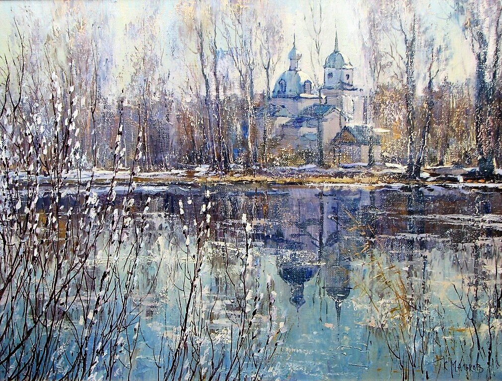 Весна Церковь лед