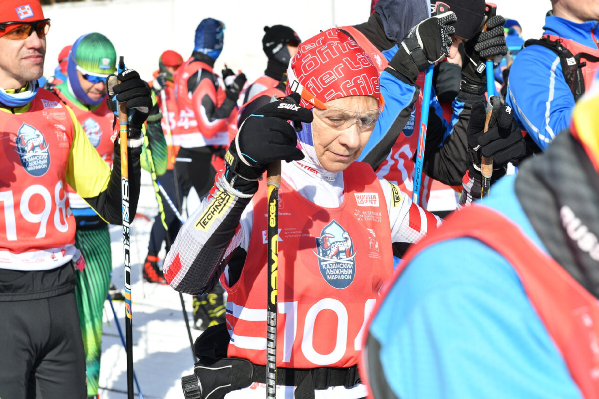 Результаты казанского лыжного марафона 2024