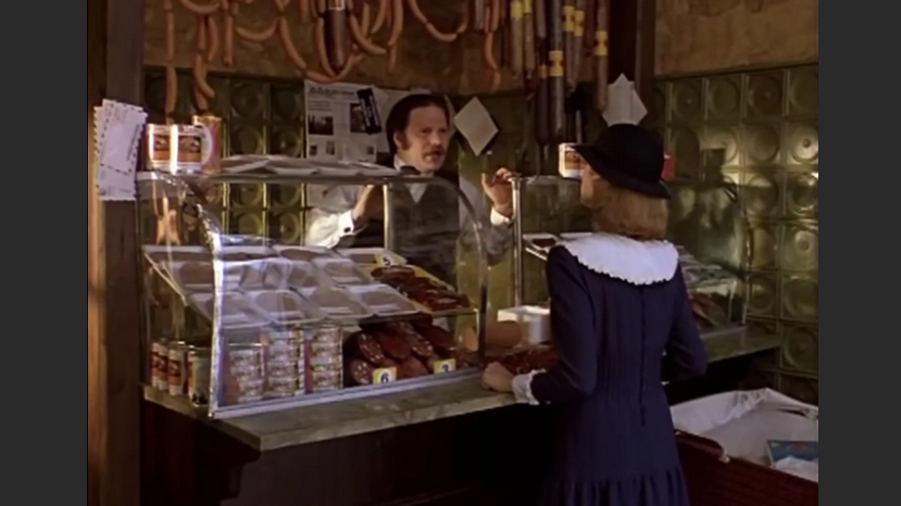 Кадр из советского фильма Квинихидзе «Мэри Поппинс, до свидания» 