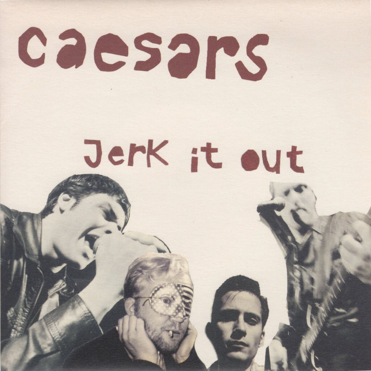 Обложка международного издания 2005 года сингла "Jerk It Out" шведской рок-группы Caesars Palace 