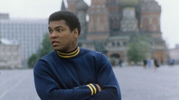    Легендарный американский боксёр Мохаммед Али (Кассиус Маркеллус Клэй) в Москве.© РИА Новости / Владимир Вяткин