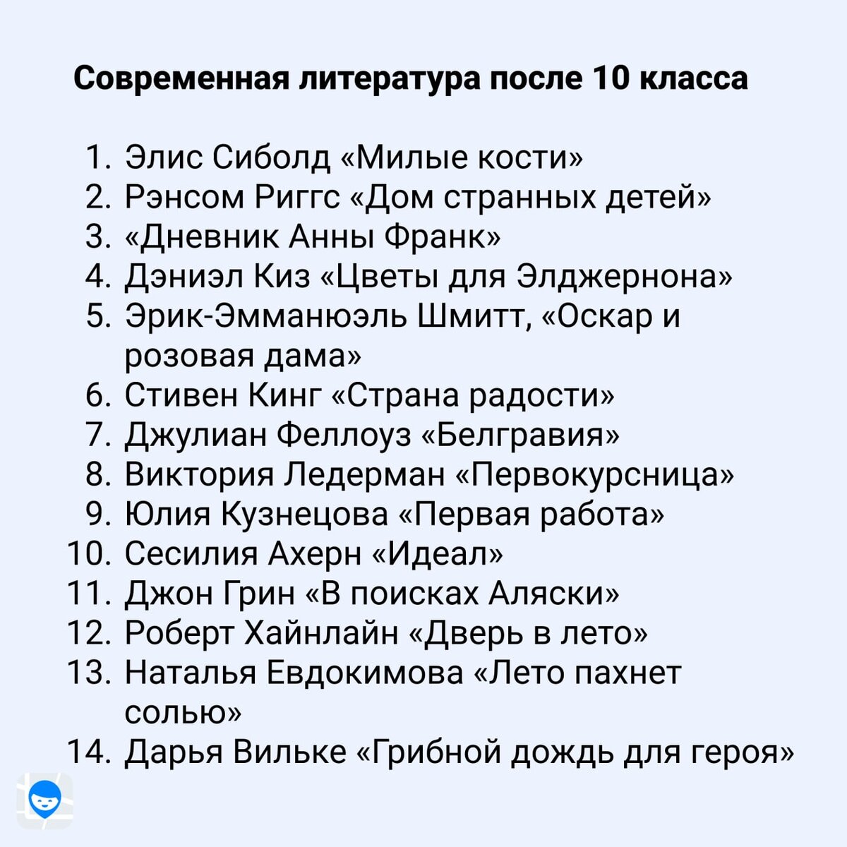 📍 Список книг на лето для старшеклассников и абитуриентов | Где мои дети |  Дзен