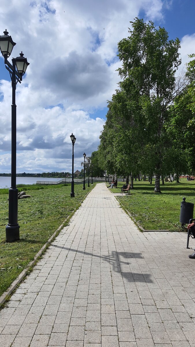 Набережная в г. Каргополь