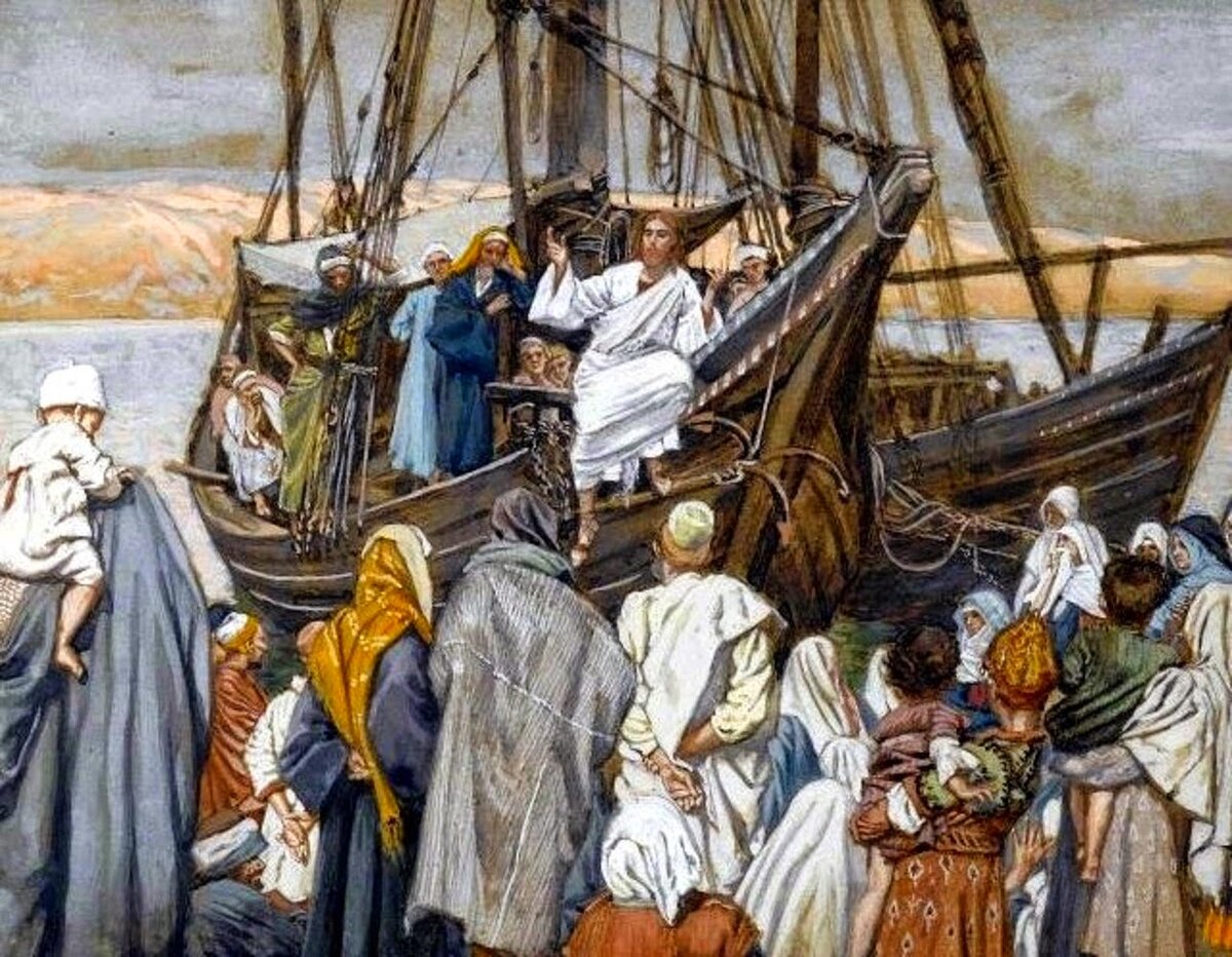 Однажды утром, на берегу Галилейского моря, Христос закончив наставлять собравшийся народ, обратился к рыбаку Петру и сказал ему: "Отплыви на глубину, и закиньте сети свои для лова" Лк.5:4.