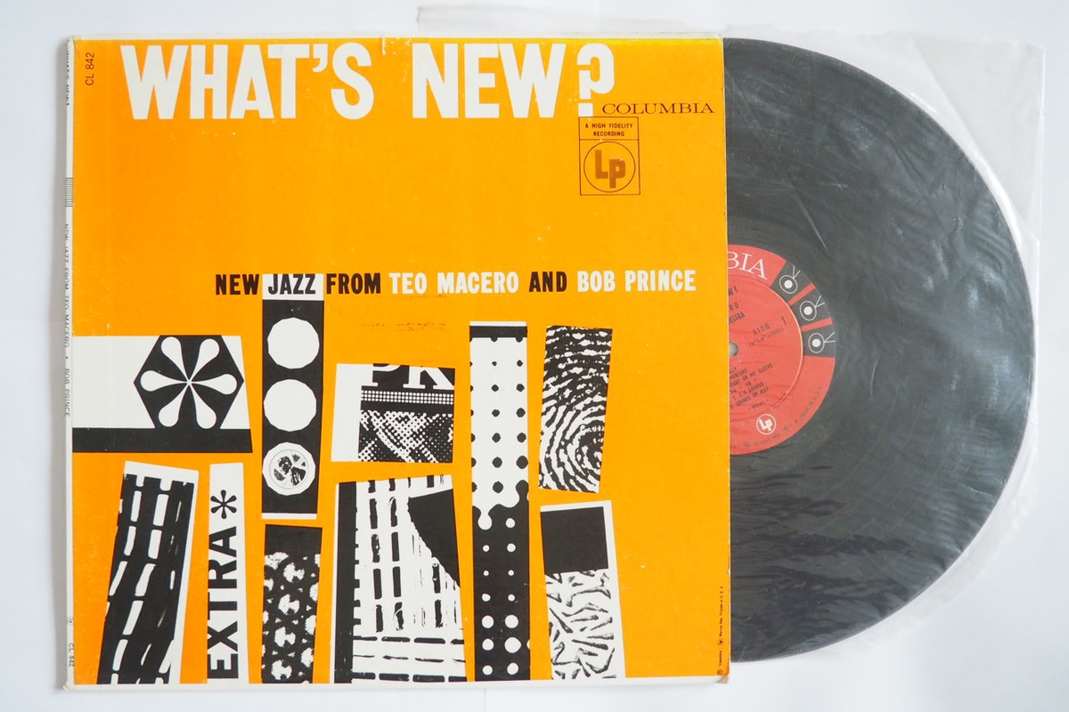 Альбом Боба Принса и Тео Масеро 'What's New?', выпущенный в 1956 году лейблом Columbia