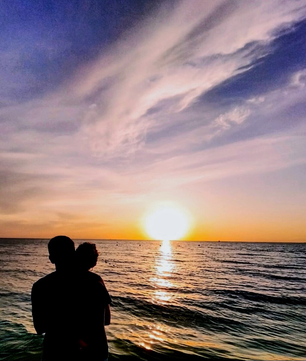 Закат в Анапе