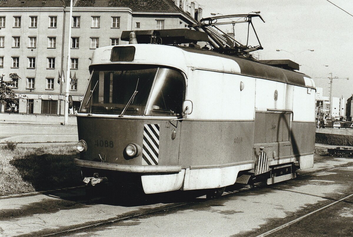 Прага, 23.06.1980 года, источник фото Tramvaje u nás a v zahraničí, коллекция Michal Šteker