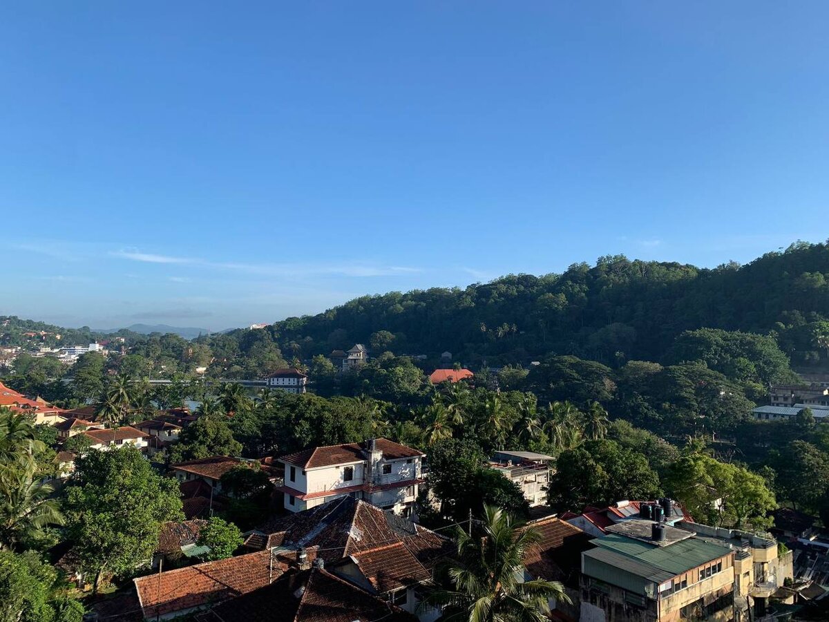Вид из отеля Radisson Hotel Kandy
