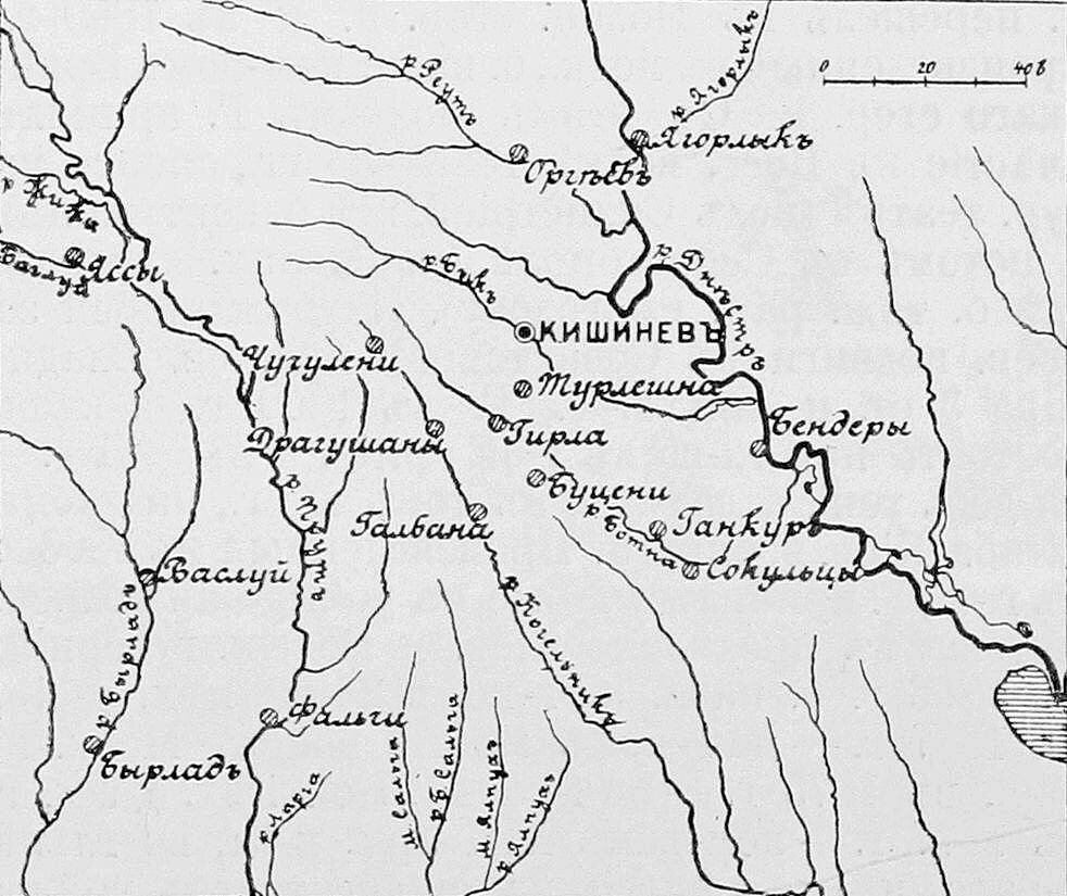 Театр военных действий в 1788 г.