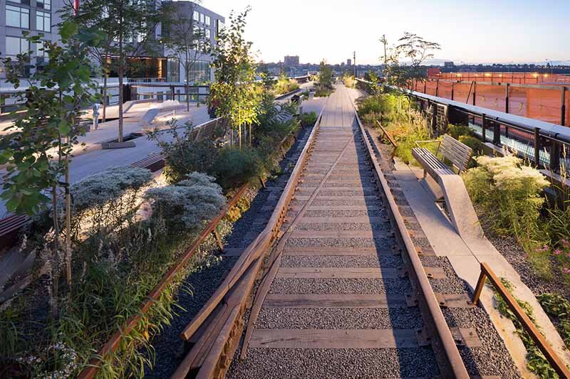 Парк High Line. Нью-Йорк, США