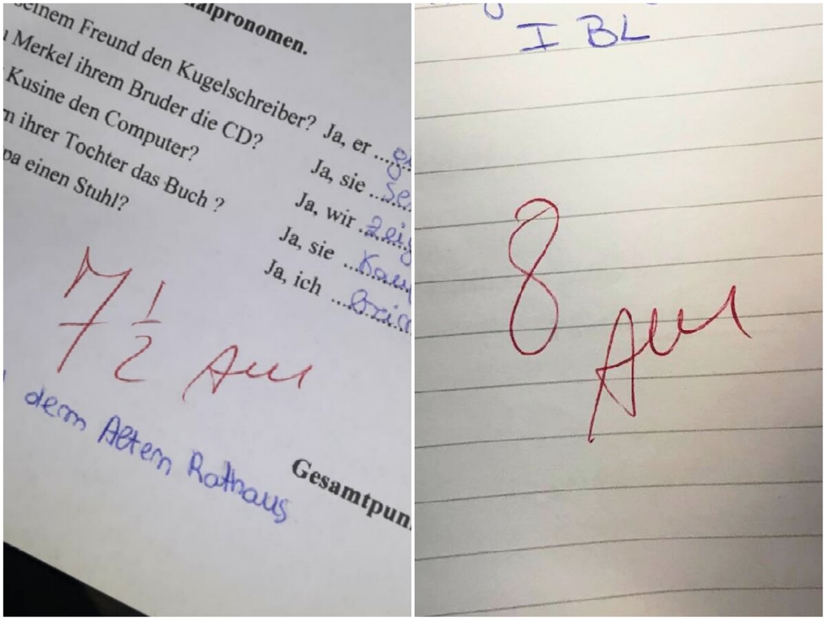 Семь с половиной за контрольную работу, почему бы и нет?
