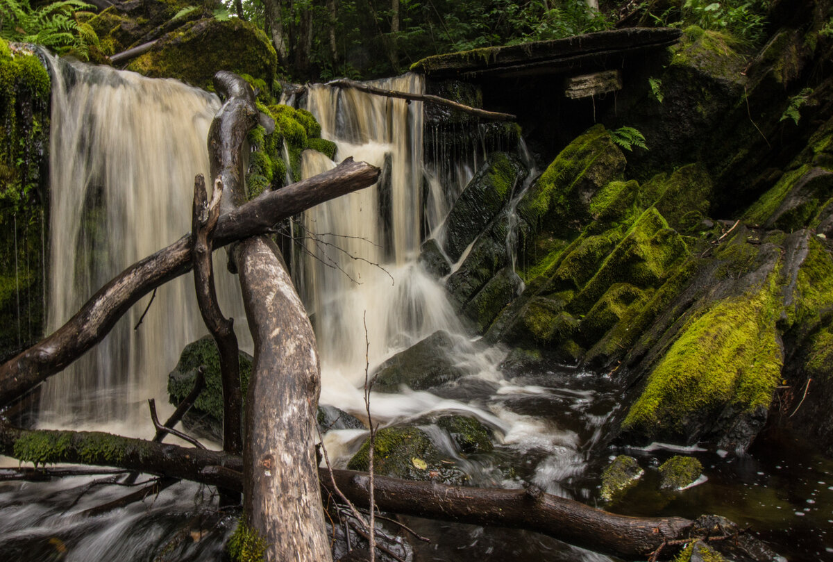 Самые красивые водопады Карелии