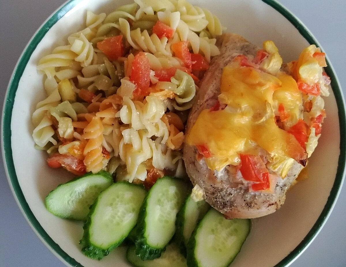 Вариант сервировки блюда