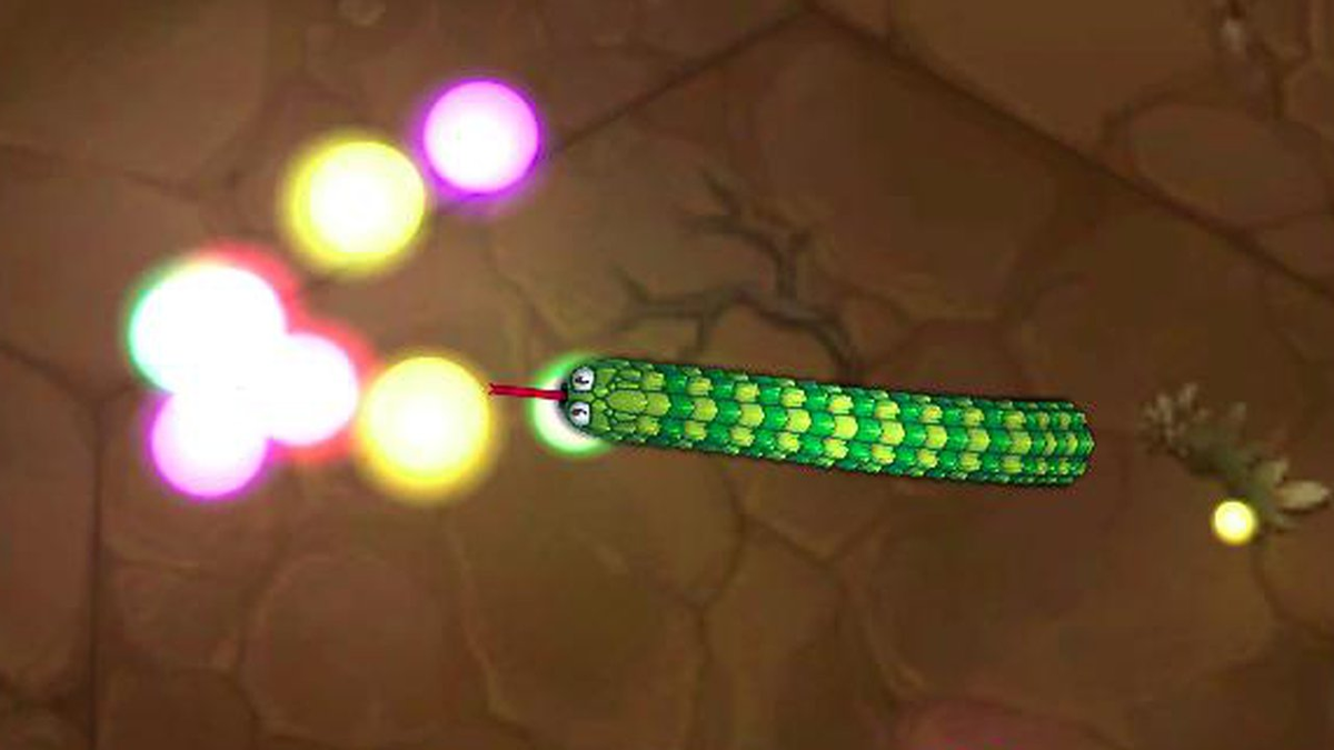 Большая маленькая змейка