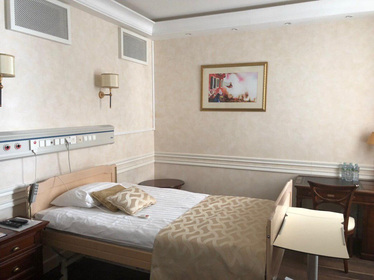 Такая была палата ожидания. Не видела такого даже в отелях Турции!!!