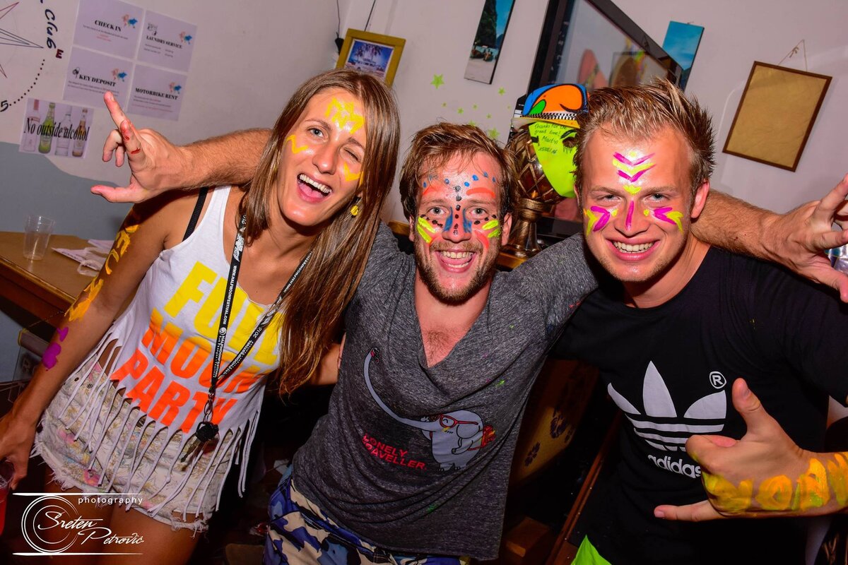 Подготовка к Full Moon Party