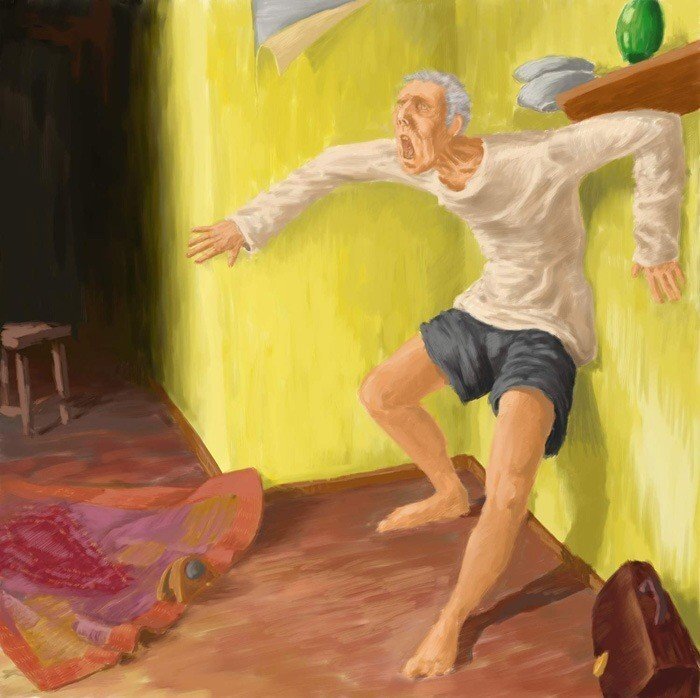 Рисунки белая горячка