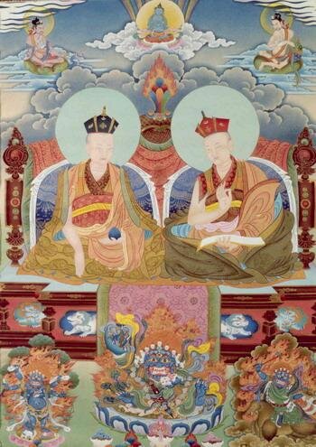 4-й Кармапа и 2-й Шамарпа