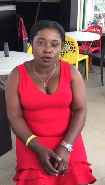 Грейс Идада (стоп-кадр из её видео-обращения)