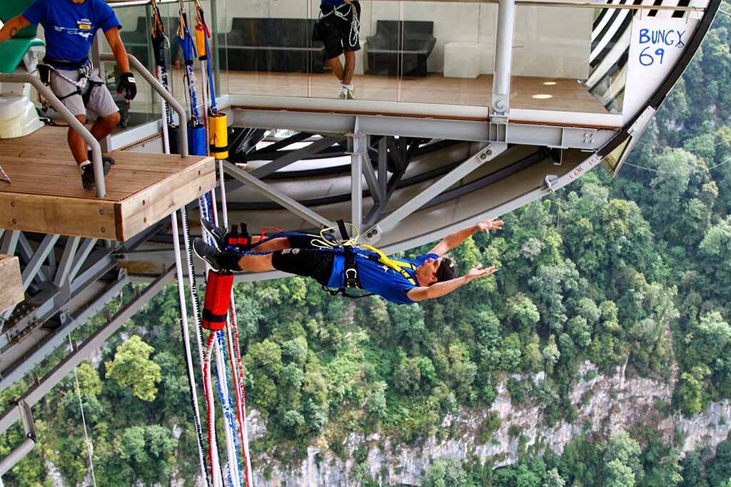 Zipline дети Скайпарк