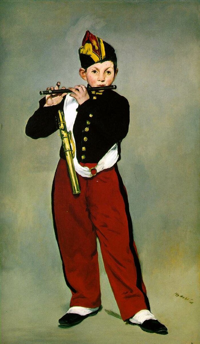 Э. Мане. "Флейтист". (1865-1866)