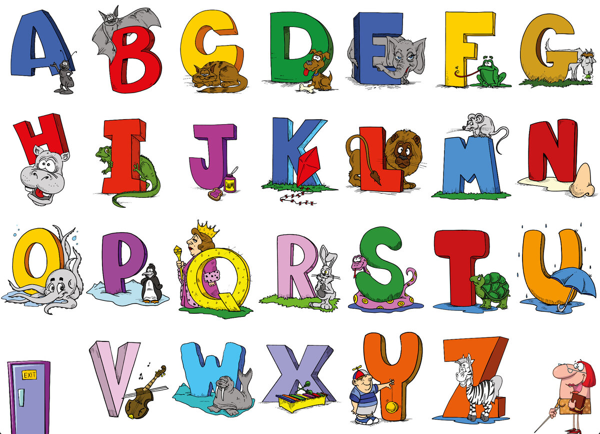 Как выучить английский алфавит с ребёнком | Клуб английского языка с .