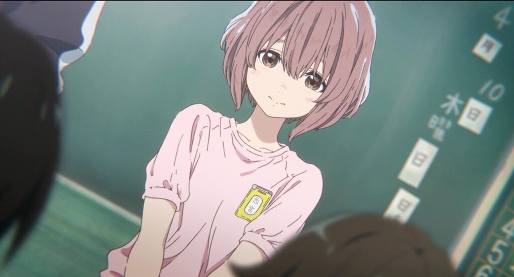 Шоко Нишемия. Первый день в классе.