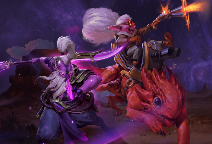 Постер нового обновления 7.23, dota2.com