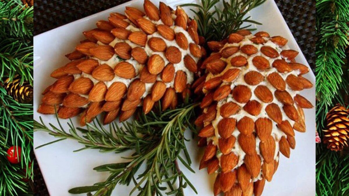 Салат "Еловые шишки"
