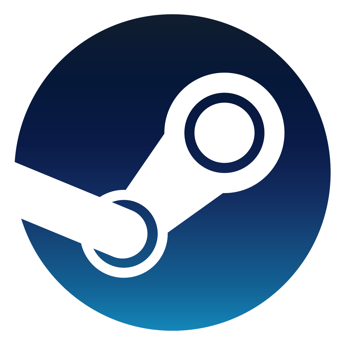 Логотип Steam — деталь кривошипно-шатунного механизма