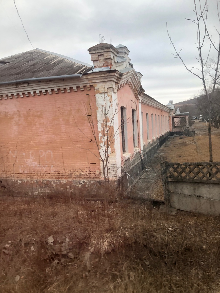 Заброшенные здания в Краскино