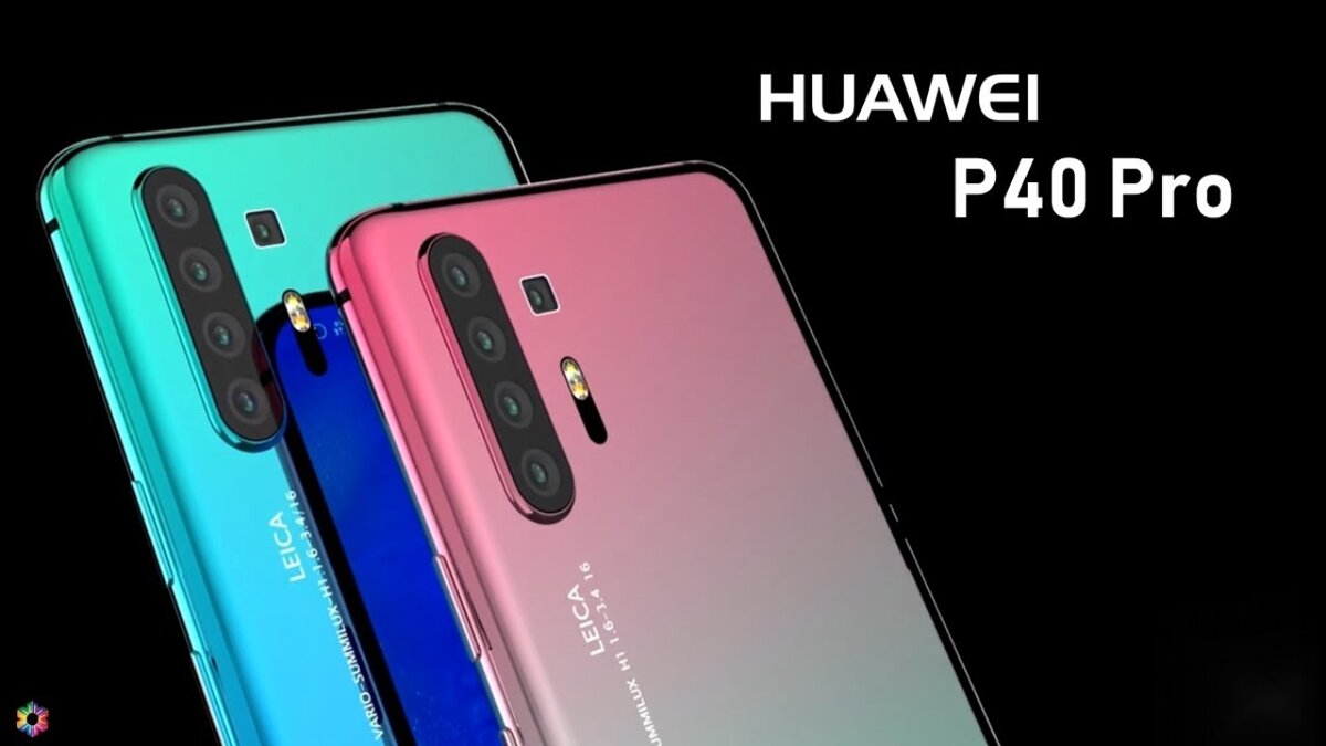 Возможный дизайн Huawei P40 Pro. 