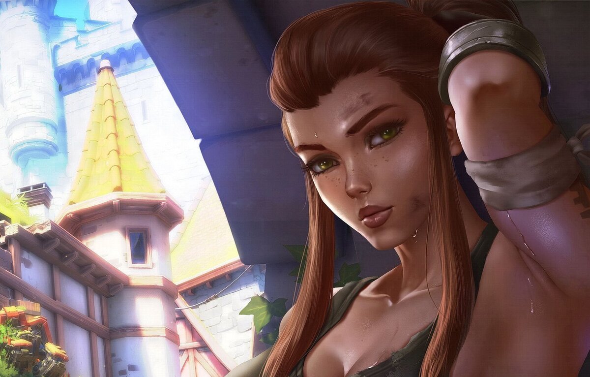 10 место – Бригитта из Overwatch (1,2 миллиона просмотров) 